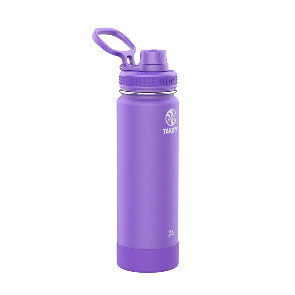 Takeya 24oz Actives Water Bottle With Spout Lid-Takeya-Diamondback Branding