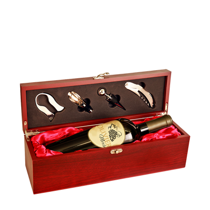 Wine Box with Tools-Diamondback Branding-Diamondback Branding